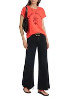 The Roller Fray Wide-Leg Jeans