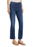 The Patch Pocket Insider Flood Jeans