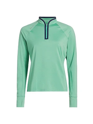 Stretch Jersey Quarter-Zip