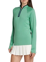 Stretch Jersey Quarter-Zip