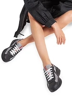 Women's America's Cup Soft Rubber and Bike Fabric Sneakers