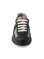 Women's America's Cup Soft Rubber and Bike Fabric Sneakers
