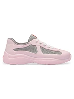 Women's America's Cup Soft Rubber and Bike Fabric Sneakers