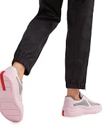 Women's America's Cup Soft Rubber and Bike Fabric Sneakers