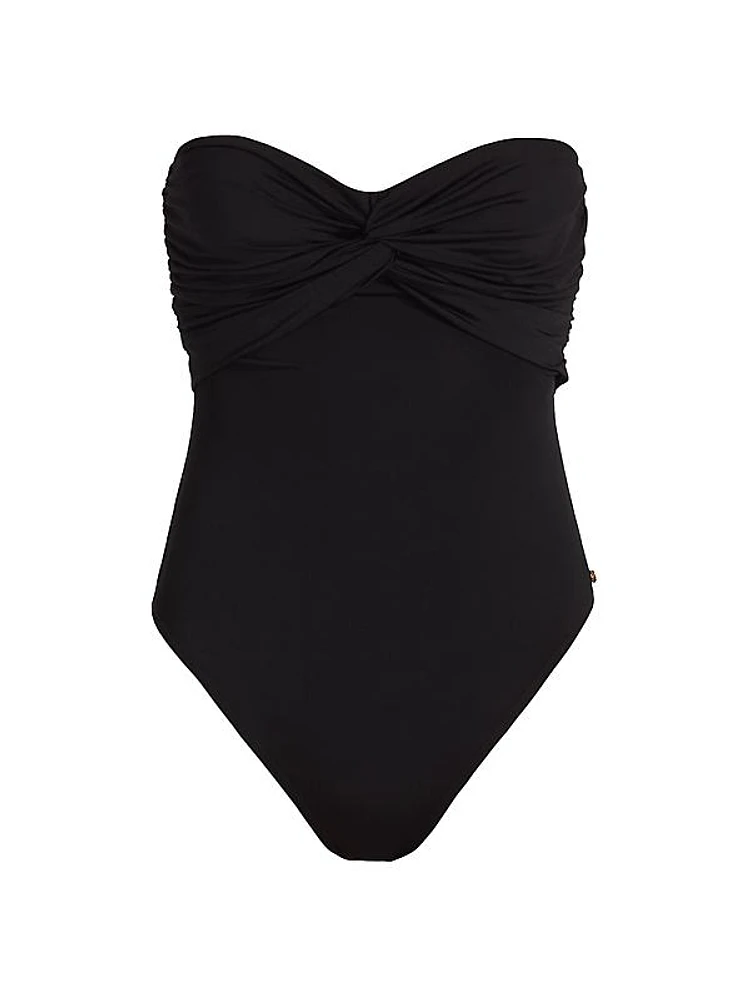 Ravine Strapless Knotted Bodysuit