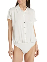 Lucinda Matte Short-Sleeve Bodysuit