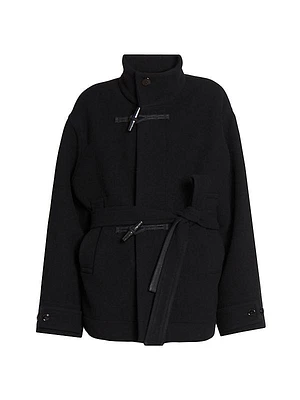Short Bathrobe Duffle Coat