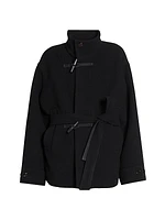 Short Bathrobe Duffle Coat