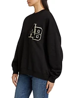 Miles Logo Cotton Sweatshirt