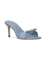 Albie 65MM Satin Mule Sandals