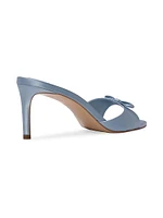 Albie 65MM Satin Mule Sandals