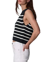 Jen Striped Knit Tank Top