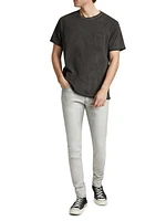 P001 Skinny Coated Jeans