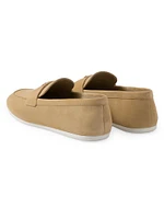 Suede Loafers