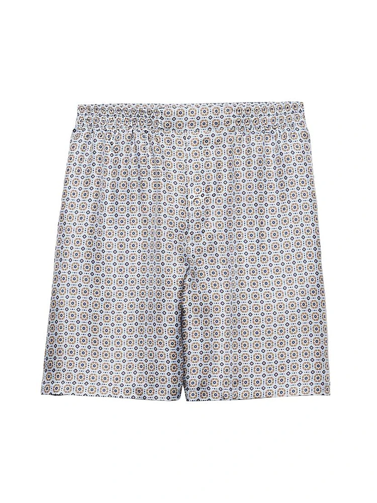 Silk Bermudas Shorts