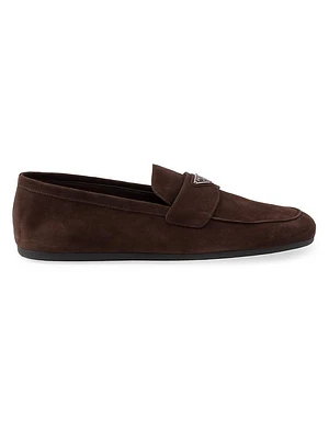 Suede Loafers