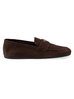 Suede Loafers