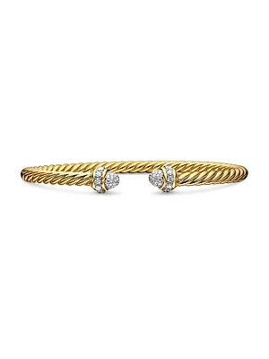 Classic Cablespira Bracelet in 18K Yellow Gold