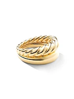 Pure Form Stack Rings in 18K Yellow Gold, 11MM