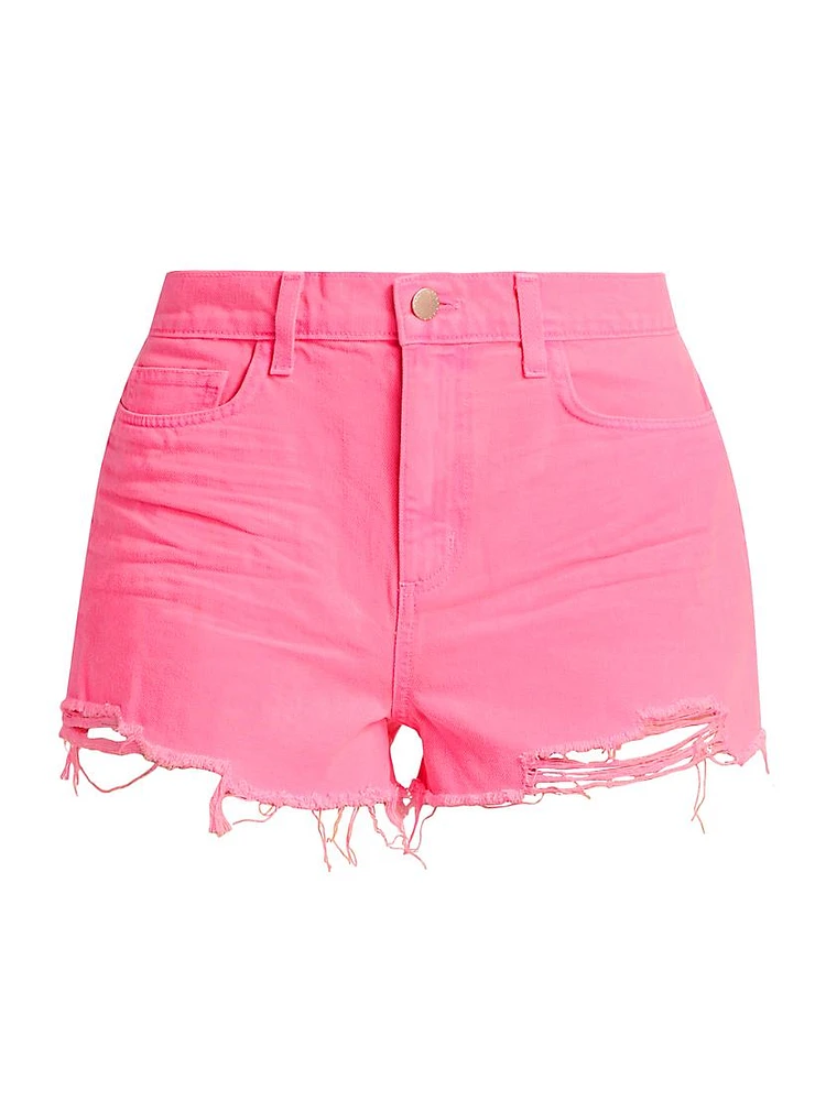 Clark Distressed Denim Shorts