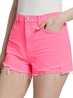 Clark Distressed Denim Shorts