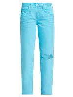 Nevia Low-Rise Slouch Straight Jeans