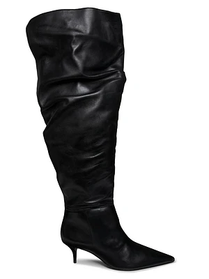 Ashlee Leather Over-the-Knee Boots