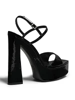 Arlene 152MM Patent Leather Platform Sandals