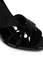 Keefa 100MM Patent Leather Sandals