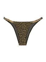 Rosewood Ruth Leopard Cheeky Bikini Bottoms