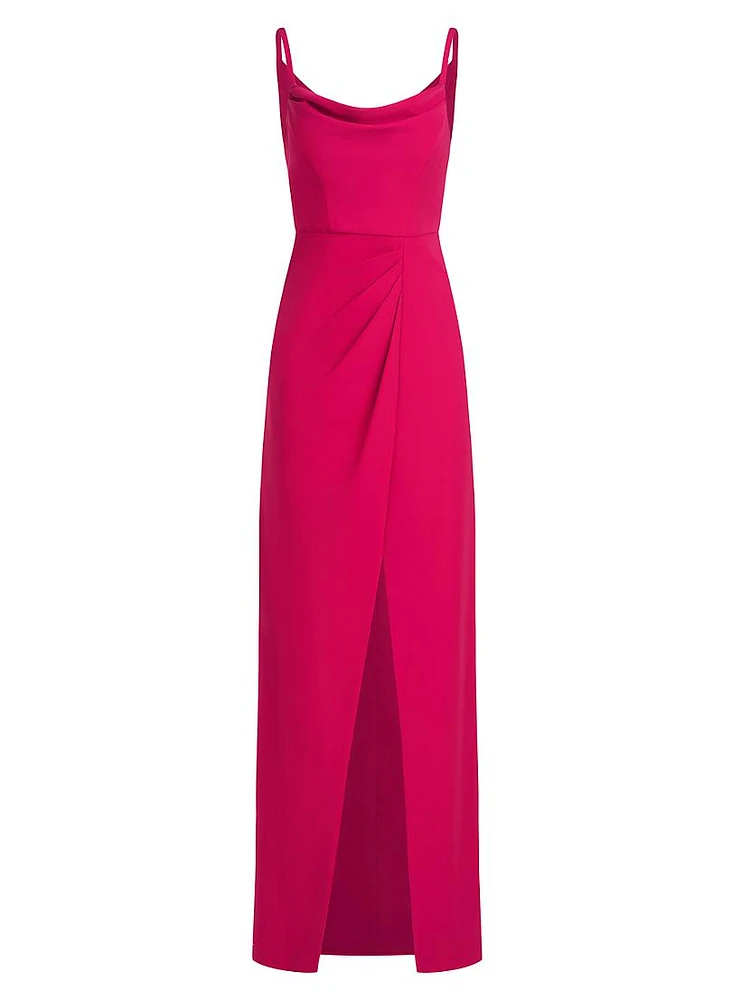 Evelina Column Gown