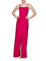 Evelina Column Gown