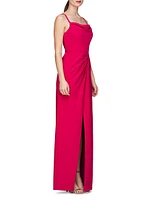 Evelina Column Gown