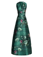 Rosalind Floral Print Gown