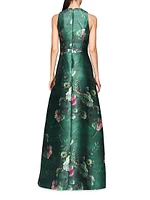 Rosalind Floral Print Gown