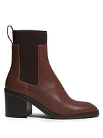 Alexa 70MM Leather Chelsea Boots