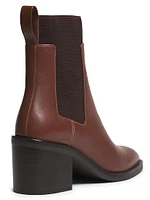 Alexa 70MM Leather Chelsea Boots