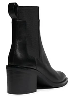 Alexa 70MM Leather Chelsea Boots