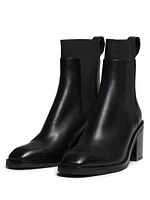 Alexa 70MM Leather Chelsea Boots