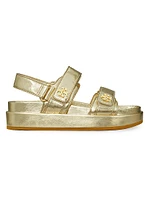 Kira Metallic Sport Sandals