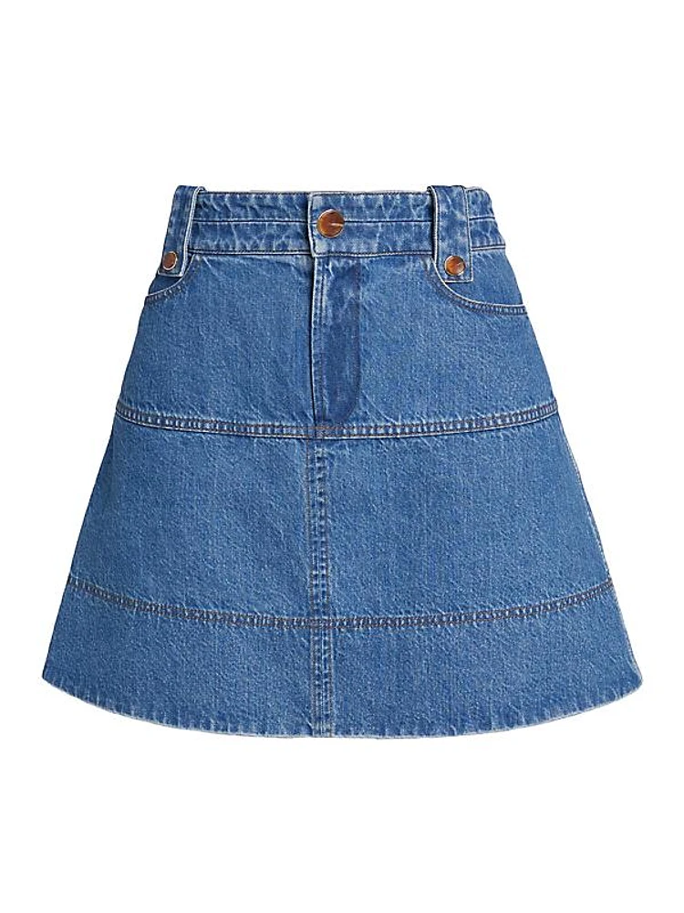 Hudie Denim Skirt