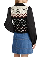 Arleta Wavy Stripe Top