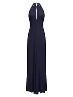 Oriana Jersey Halterneck Gown