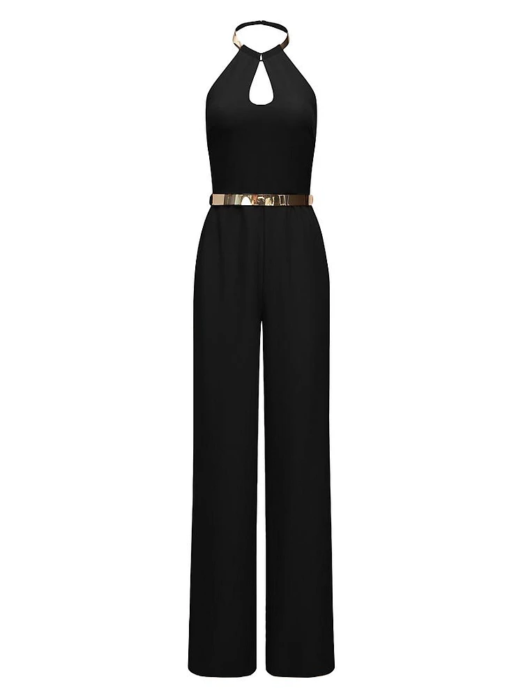 Oki Stretch Crepe Jumpsuit