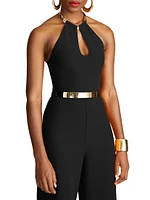 Oki Stretch Crepe Jumpsuit