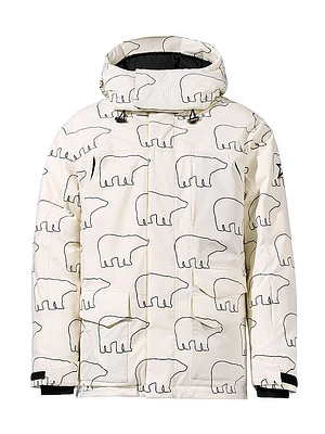 Max Polar Bear Down Hooded Ski Parka