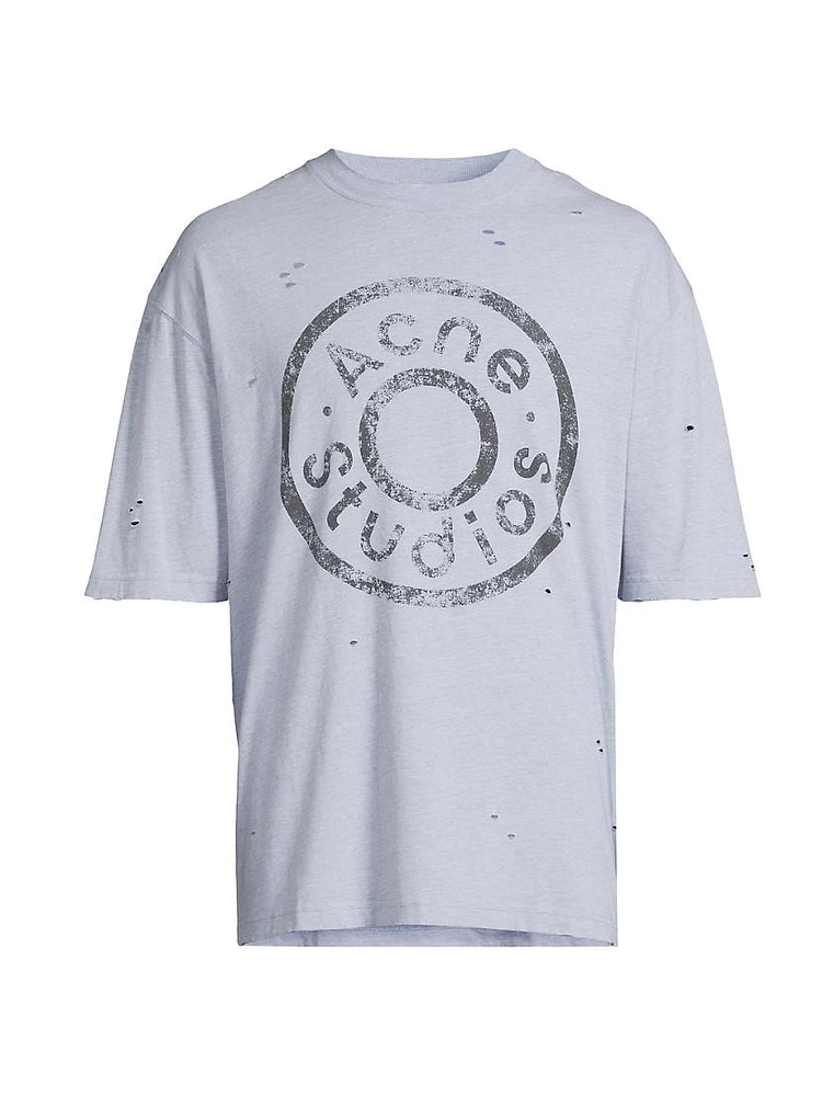 Exford U Button Logo T-Shirt