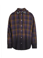 Saffia Check Cotton Flannel Shirt