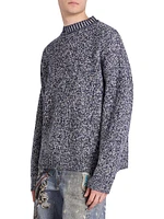 Kwisted As Heart Wool-Blend Sweater