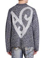 Kwisted As Heart Wool-Blend Sweater